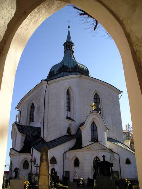 KOSTEL SV. JANA NEPOMUCKHO NA ZELEN HOE U RU NAD SZAVOU  PAMTKA UNESCO